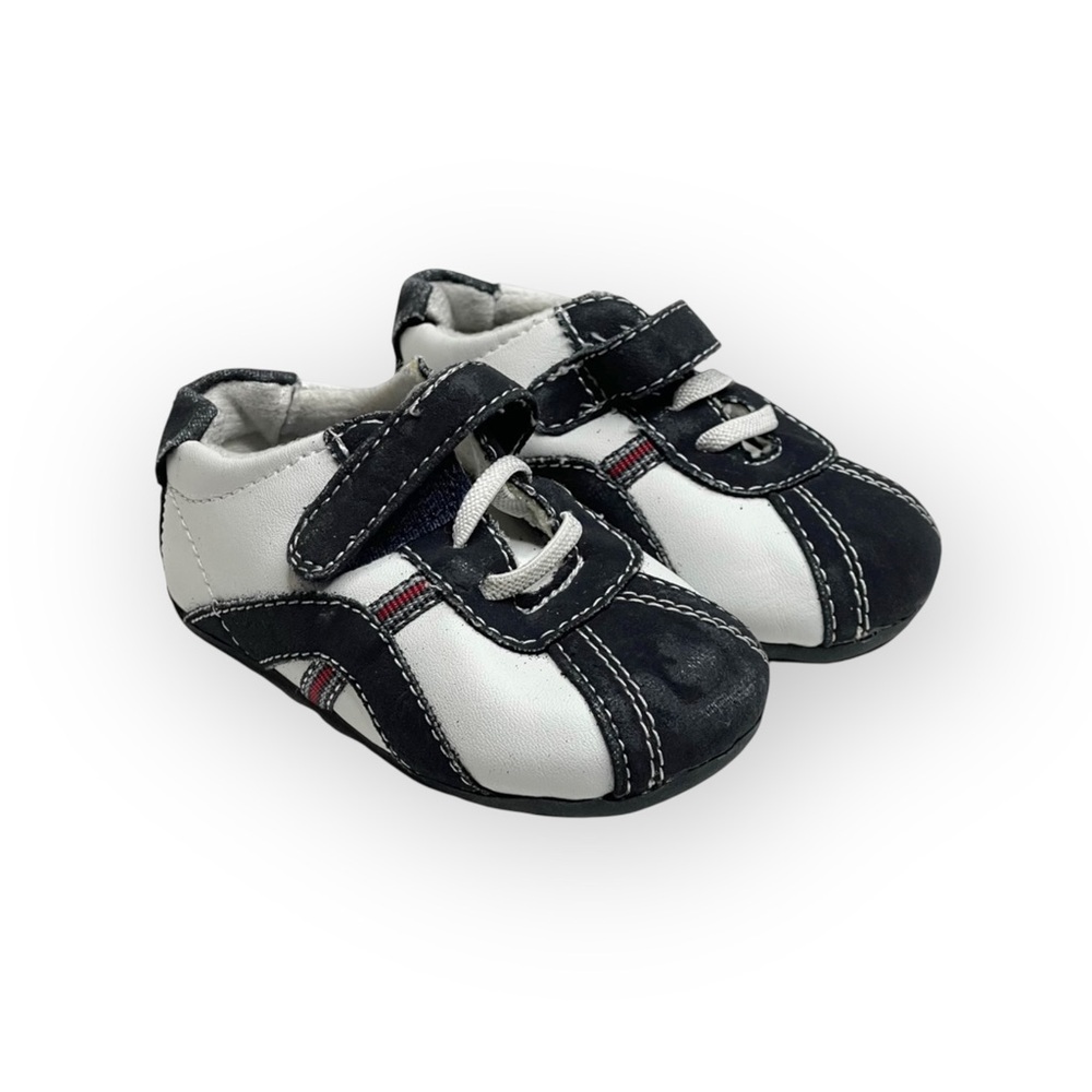 Jumping Beans ☯︎︎ Baby Baseball Walker Sneaker Shoes ☯︎︎ B+W ☯︎︎ Baby Walker ︎3 - Picture 14 of 16